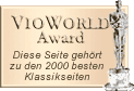 VioWorld - Der Klassikmarkt im Internet.Klassiksuchmaschine, Stellenmarkt für Musiker, Kleinanzeigen, uvm